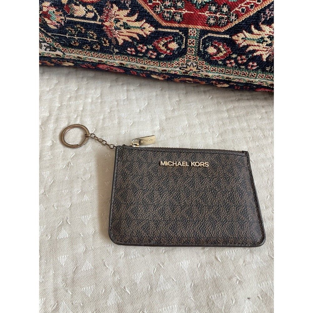 Michael Kors Jet Set Travel SM Coin Pouch -‎ Brown